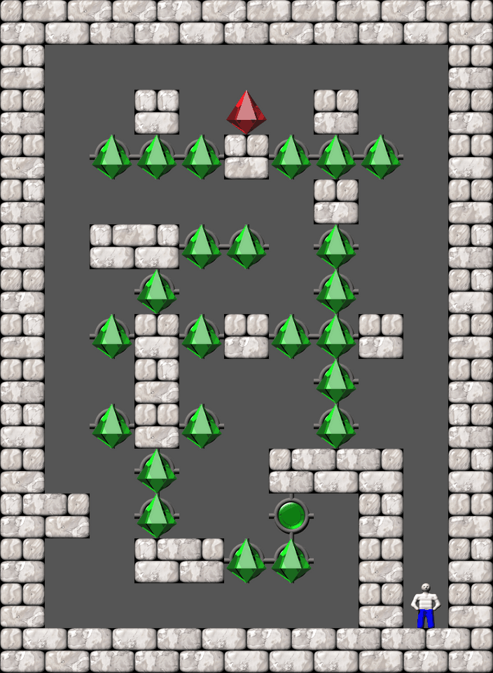 Sokoban Compact Catalysts level 138